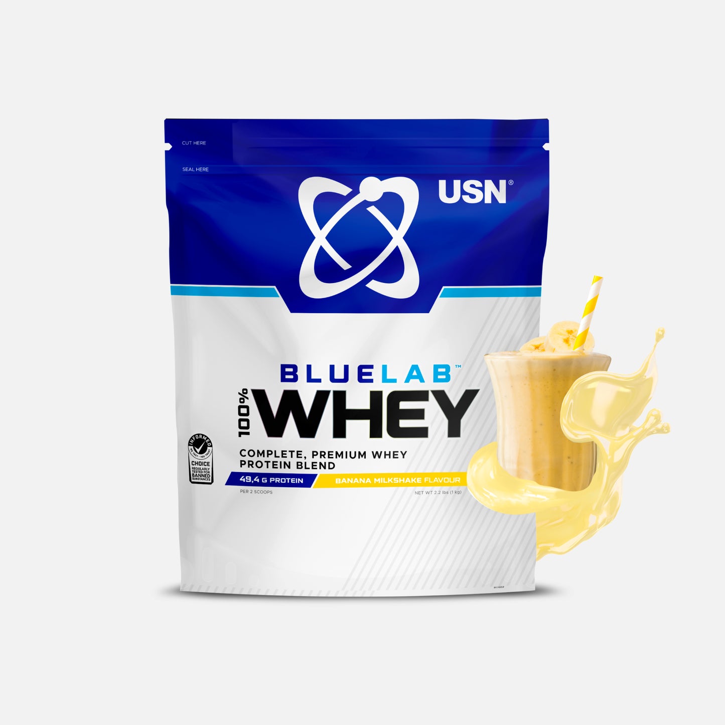 BlueLab®100% Whey Protein