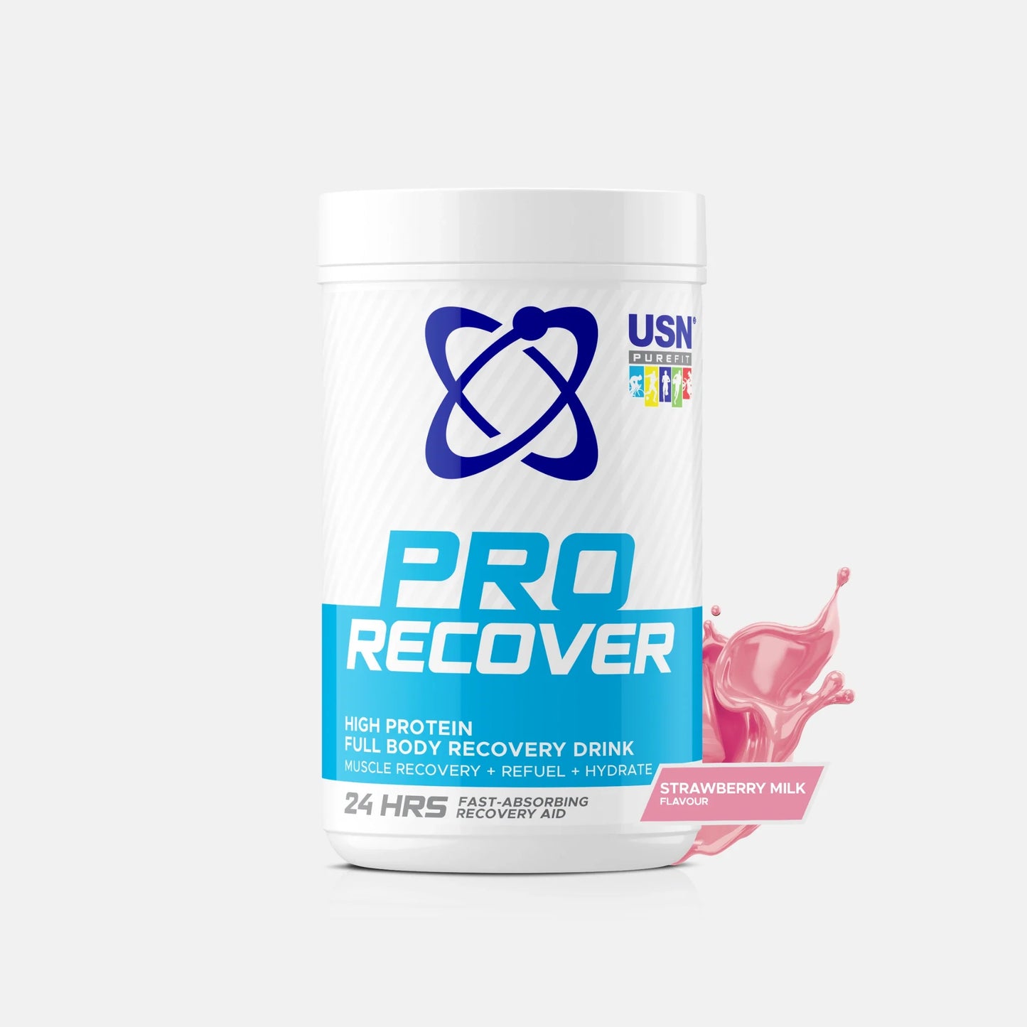 USN®-pro-recover-1kg-strawberry