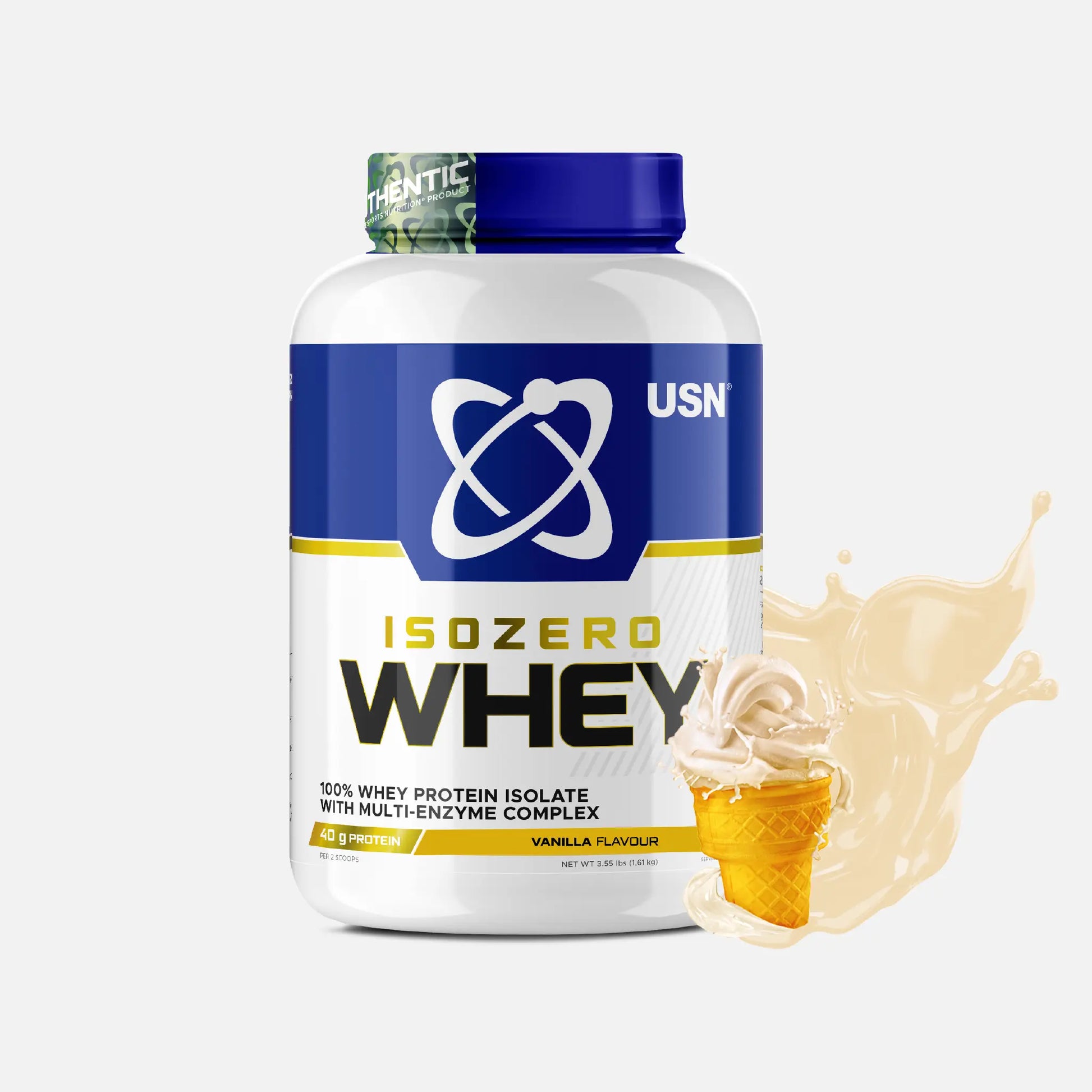 USN®-Isozero Whey-1.6kg-vanilla 